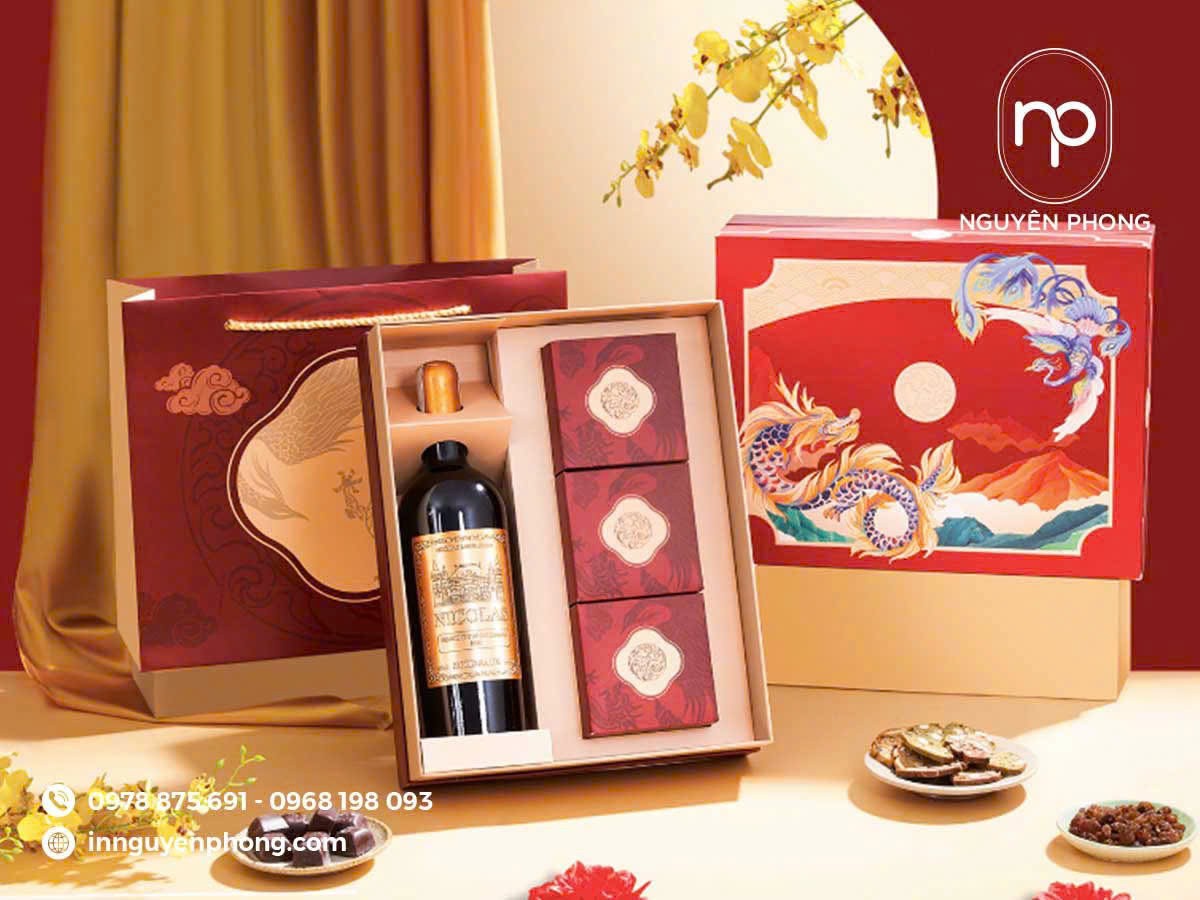 Một số mẫu tem dán Tết đẹp